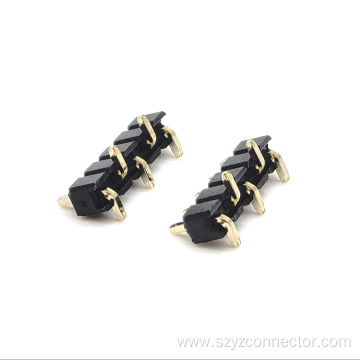 2.0mm Pitch Pin header Connector Single Row SMT SQ0.5mm H:2.0mm 1*5P